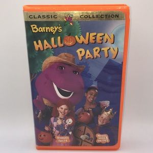 Barney’s Halloween Party VHS 1998 Video Musical Singing Toddlers Children